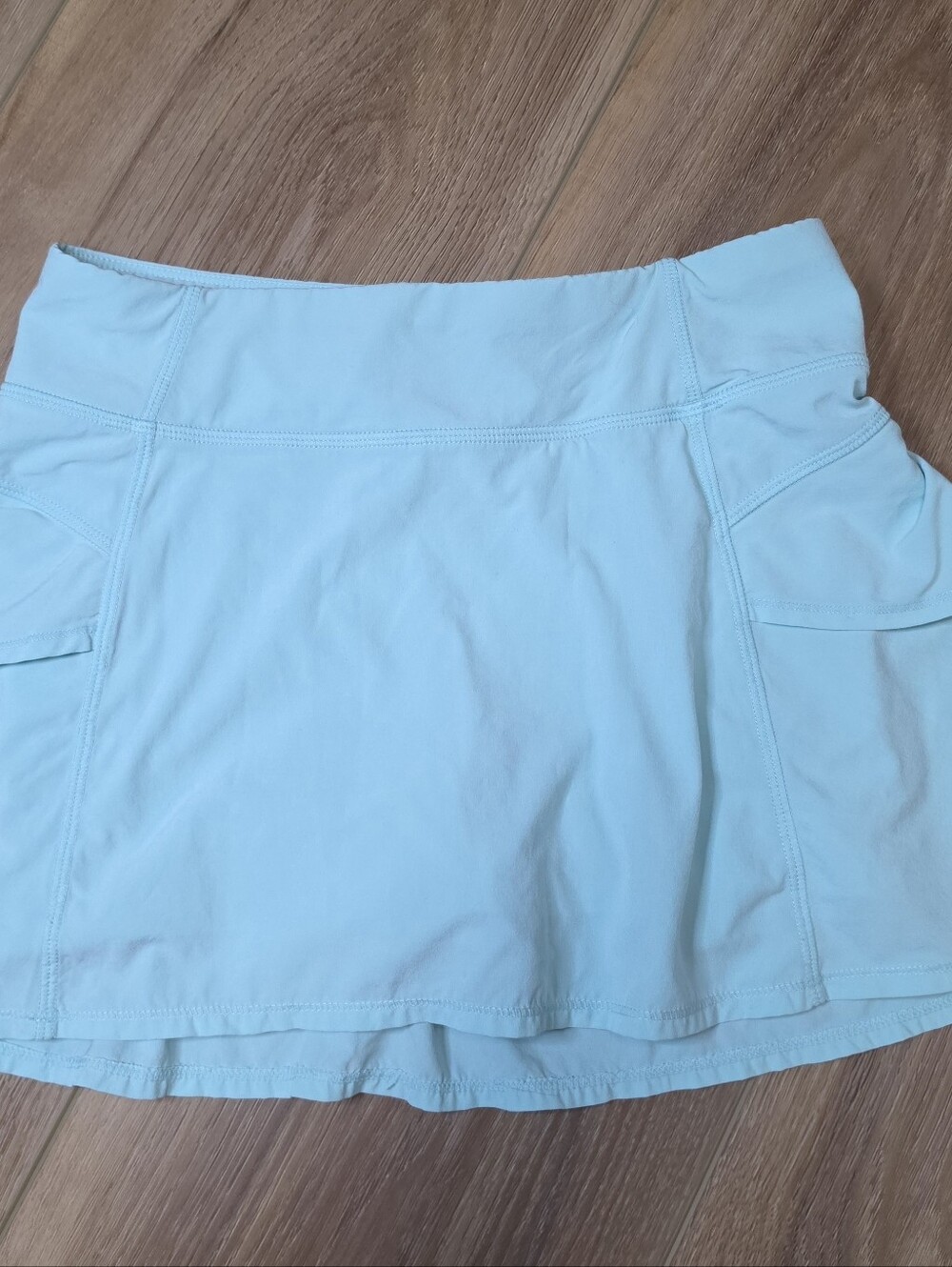 Athleta Light Blue Active Skort with Side Pockets
